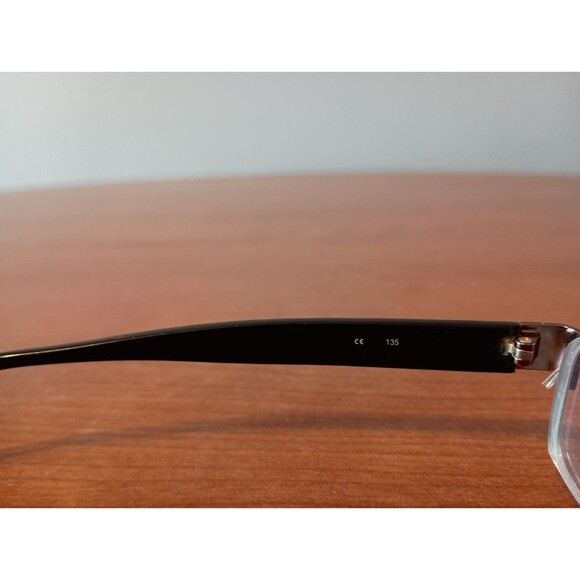 Coach Eyeglasses FRAME ONLY SUZANNA 246 TAN 52-17-135 Brown Metal Half Rim - Picture 5 of 9